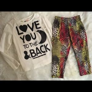 2T Girls Clothing Set